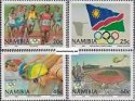 Známky Namíbia 1992 LOH 92 razítk. séria