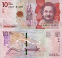 *10 000 kolumbijských pesos Kolumbia 2016, P460a UNC
