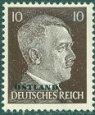 *Známka Nemecká ríša Ostland 1941 Adolf Hitler, nerazítkovaná *Známka Nemecká ríša Ostland 1941 Adolf Hitler, nerazítkovaná
