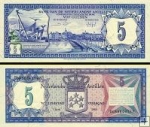 *5 Guldenov Holandské Antily 1984, P15b UNC