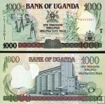 *1000 Shillings Uganda 2003, P39b UNC