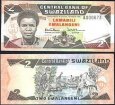 *2 Emalageni Swaziland 1994, P18a UNC *2 Emalageni Swaziland 1994, P18a UNC