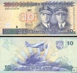 *10 Litu Litva 1997, P59 UNC