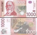 *1000 srbských dinárov Srbsko 2014, P60b UNC