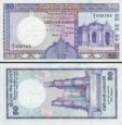 *50 Rupií Srí Lanka 1989, P98b AU/UNC *50 Rupií Srí Lanka 1989, P98b AU/UNC
