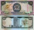 *10 Dolárov Trinidad a Tobago 2002, P43 UNC *10 Dolárov Trinidad a Tobago 2002, P43 UNC