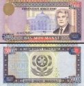 *5000 Manat Turkménsko 1996, P9 UNC