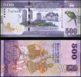 *500 500 Srí Lanských Rupí Srí Lankaa 2010-2022 P126 UNC