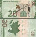 *20 Manat Azerbajdžan 2021, P41 UNC