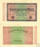 *20 000 Mariek Nemecko 1923, P84 AU