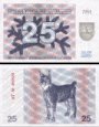 *25 Talonas Litva 1991, P36b UNC