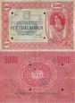 5000 korún Československo 1919 NEPLATNÉ - REPLIKA 5000 korún Československo 1919 NEPLATNÉ - REPLIKA