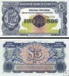 *5 Pounds Veľká Británia 1948, M23 UNC