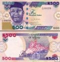 *500 Naira Nigéria 2001-2022, P30 UNC