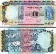 *100 Rupií India 1979, P86 AU/UNC