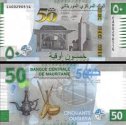 *50 Ouguiya Mauritánia 2023, P28 UNC pamätná *50 Ouguiya Mauritánia 2023, P28 UNC pamätná