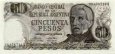 *50 Pesos Argentína 1974-76, P296 UNC *50 Pesos Argentína 1974-76, P296 UNC