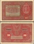 *20 Mariek Poľsko 1919, P26 XF