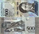 500 Bolívares Venezuela 2017 P94b UNC