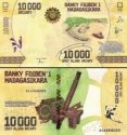 *10 000 Ariary Madagaskar 2017, P103 UNC