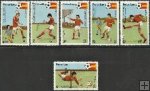 *Známky Futbal, Laos 1981 nerazítkovaná séria MNH