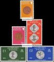 *Známky Guernsey 1980 Mince neraz. séria MNH *Známky Guernsey 1980 Mince neraz. séria MNH