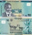 *10 Dolárov Namíbia 2015-21, P16 UNC
