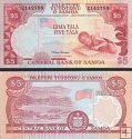 *5 Tala Samoa 1985, P26 UNC