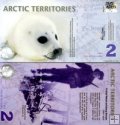 *2 Polárne doláre Arktída 2010, polymer