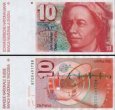 *10 frankov Švajčiarsko 1979-92, P53 UNC