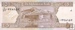 *5 Afghanis Afghanistan 2002, P66a UNC