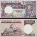 *500 angolských escudos Angola 1973, P107 UNC *500 angolských escudos Angola 1973, P107 UNC
