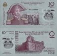 *10 Gourdes Haiti 2013, P279 UNC polymer pamätná *10 Gourdes Haiti 2013, P279 UNC polymer pamätná