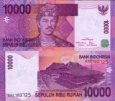**10 000 Rupiah Indonézia 2005/2006, P143b UNC