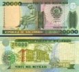 *20 000 Meticais Mozambik 1999, P140 UNC *20 000 Meticais Mozambik 1999, P140 UNC