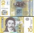 *10 Dinárov Srbsko 2006, P46a UNC