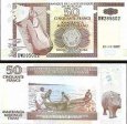 *50 burundských frankov Burundi 1994-2007, P36 UNC *50 burundských frankov Burundi 1994-2007, P36 UNC