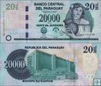 *20 000 Guaranies Paraguaj 2013, P235 UNC