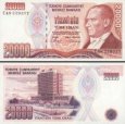 *20 000 Lír Turecko 1970 (1984-2002), P201b UNC *20 000 Lír Turecko 1970 (1984-2002), P201b UNC