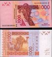 *1000 Frankov Burkina Faso, Západoafrické štáty 2004 P315Cz *1000 Frankov Burkina Faso, Západoafrické štáty 2004 P315Cz