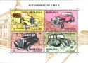 *Známky Rumunsko 1996 Automobily, razítkovaný hárok