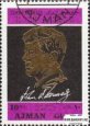 Známka Ajman 1968 John F. Kennedy, razítkovaná Známka Ajman 1968 John F. Kennedy, razítkovaná