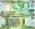 *5 Dolárov Kajmanie ostrovy 2010, P39 UNC *5 Dolárov Kajmanie ostrovy 2010, P39 UNC