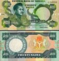 *20 Naira Nigéria 2001-2006, P26 UNC