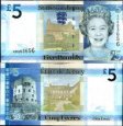 *5 Libra Jersey 2010, P33a UNC *5 Libra Jersey 2010, P33a UNC