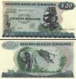 *20 Dolárov Zimbabwe 1994, P4d UNC *20 Dolárov Zimbabwe 1994, P4d UNC