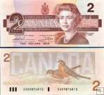 *2 Doláre Kanada 1979-86, P94 UNC