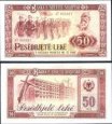 *50 Leke Albánsko 1964, P38a AU/UNC *50 Leke Albánsko 1964, P38a AU/UNC