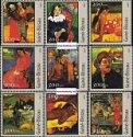 *Známky Guinea Bissau 2001 Maľby séria MNH