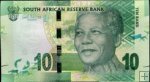 *10 Randov Južná Afrika 2012, Mandela P133 UNC